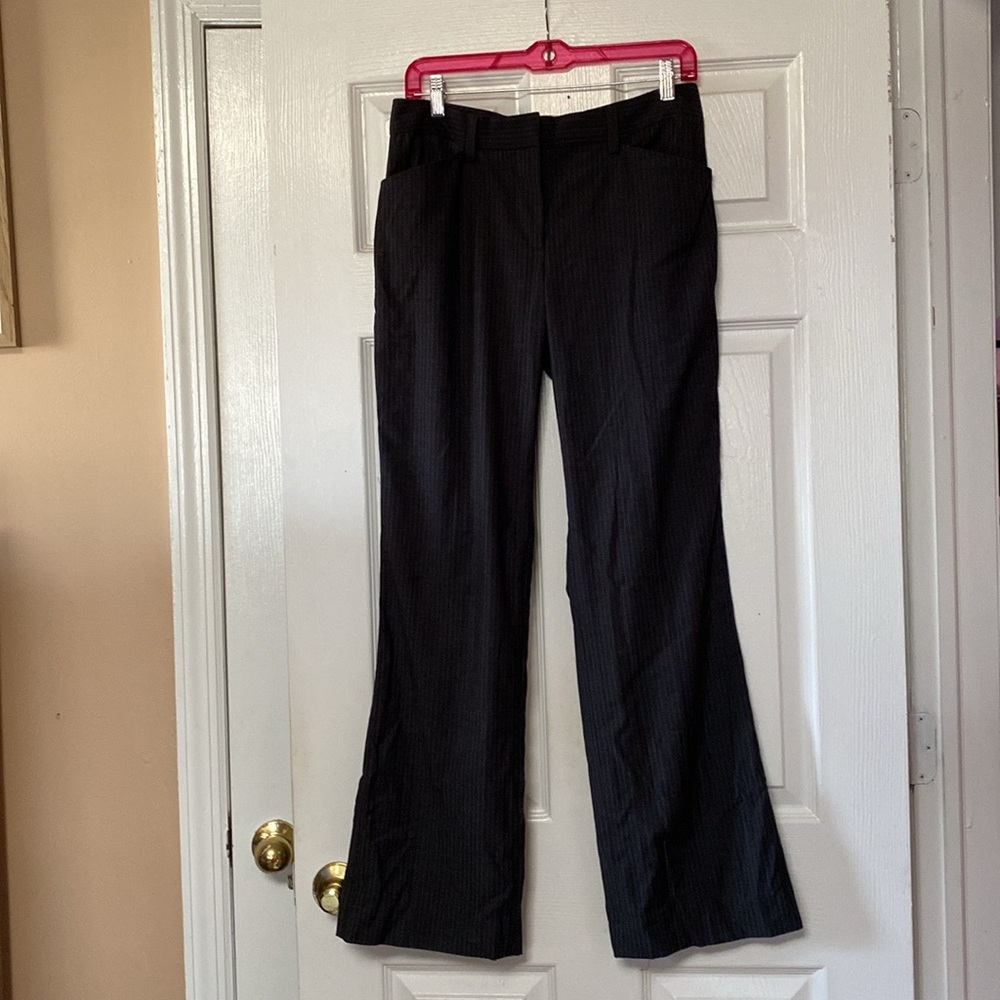 Y2K Max Studio Business Office Pinstripe Dress Pants Trousers